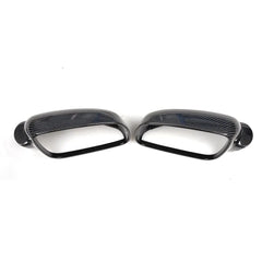 Carbon Fiber Replacement Side Rear View Mirror Covers Caps for VW Golf IV MK4 1997 - 2003