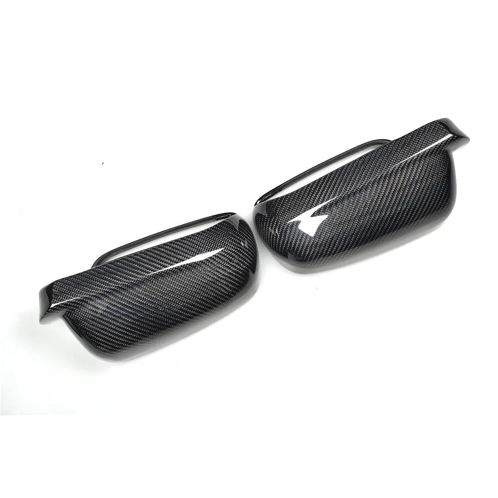 Carbon Fiber Replacement Side Rear View Mirror Covers Caps for VW Golf IV MK4 1997 - 2003