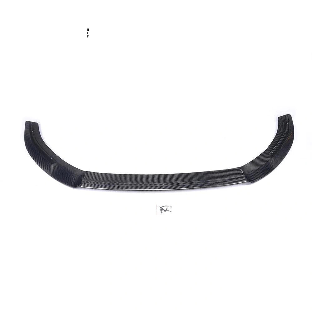 Carbon fiber Front Lip Spoiler for Volkswagen V W Golf VII MK7 R line bumper 2014-2017