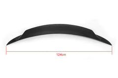 Carbon Fiber Rear Trunk Lip Spoiler Wing Boot Lip for Infiniti G37 2-Door Coupe Journey 2009 - 2013