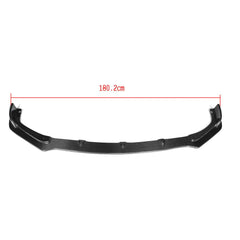 Carbon Fiber Front Bumper Lip Spoiler Splitters for Infiniti Q50 Standard Bumper Only 2013 - 2017