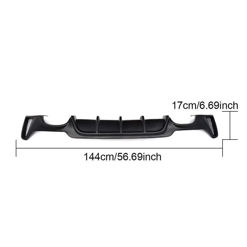 Carbon Fiber F36 Rear Lip for BMW F32 F33 F36 M Sport 13-17