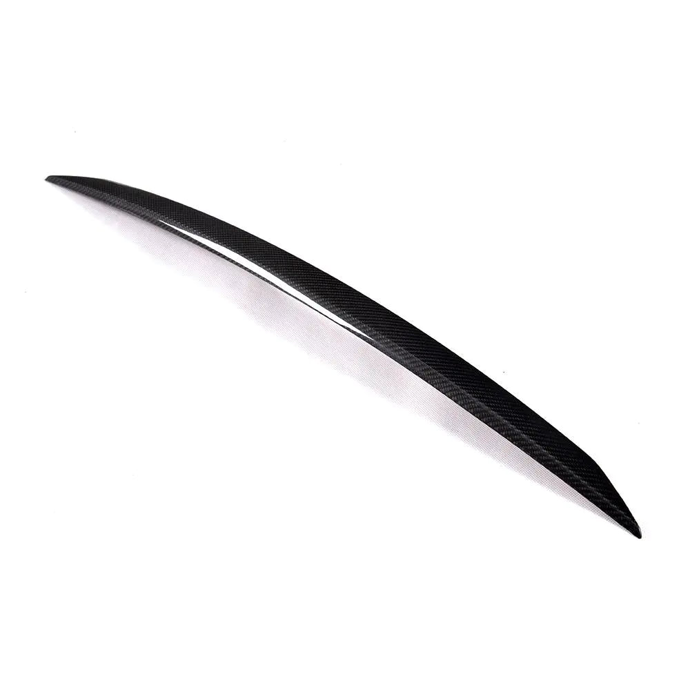 Carbon Fiber Rear Trunk Exterior Trim Cover for Infiniti Q50 2018
