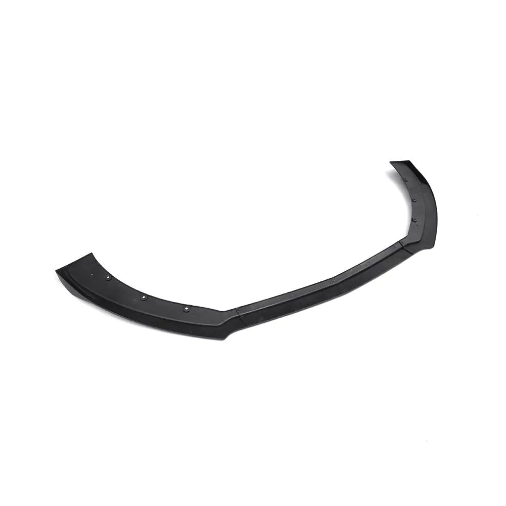 Glossy Black FRP Front Spoiler Lip for Ford Mustang GT V6 V8 2-Door 15-17