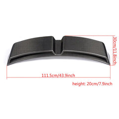 Carbon Fiber Rear Trunk Roof Spoiler Wings Window Lip Spoiler for Audi A1 8X Hatchback 2010 - 2014