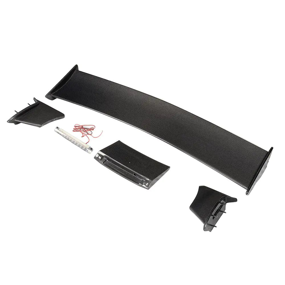 Carbon Fiber Rear Tail Trunk Spoiler Boot Lip Wing for Nissan GTR GT-R R35 2009 - 2015