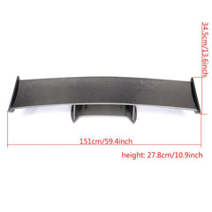 Carbon Fiber Rear Tail Trunk Spoiler Boot Lip Wing for Nissan GTR GT-R R35 2009 - 2015