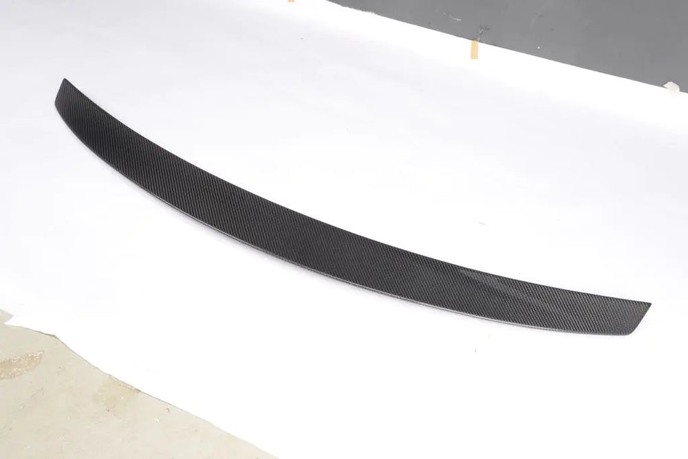 Carbon Fiber Rear Trunk Spoiler Lip Wing for Benz S-Class W222 Sedan 4-Door 2014 - 2017