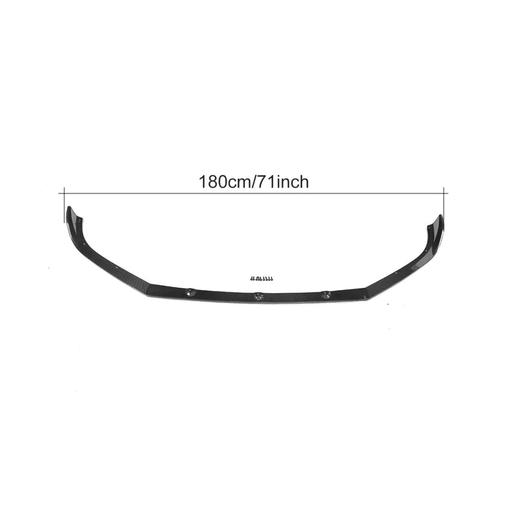 Carbon Fiber Car Front Bumper Lip for Mazda 6 Atenza Sport Sedan 4-Door 2017