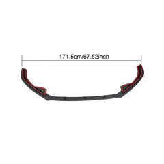 FRP Racing Front Bumper Lip Spoiler for Volkswagen VW Jetta GLI Sedan 4-Door 2013 - 2015