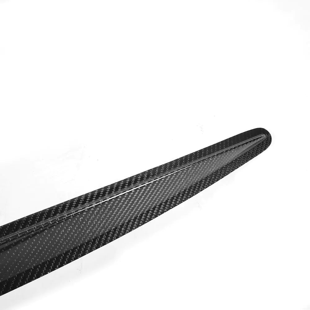 Carbon Fiber Black Side Skirts Extensions Body Lip for Mercedes-Benz E Class C238 E200 Sport Coupe 2 Door 2017 2018