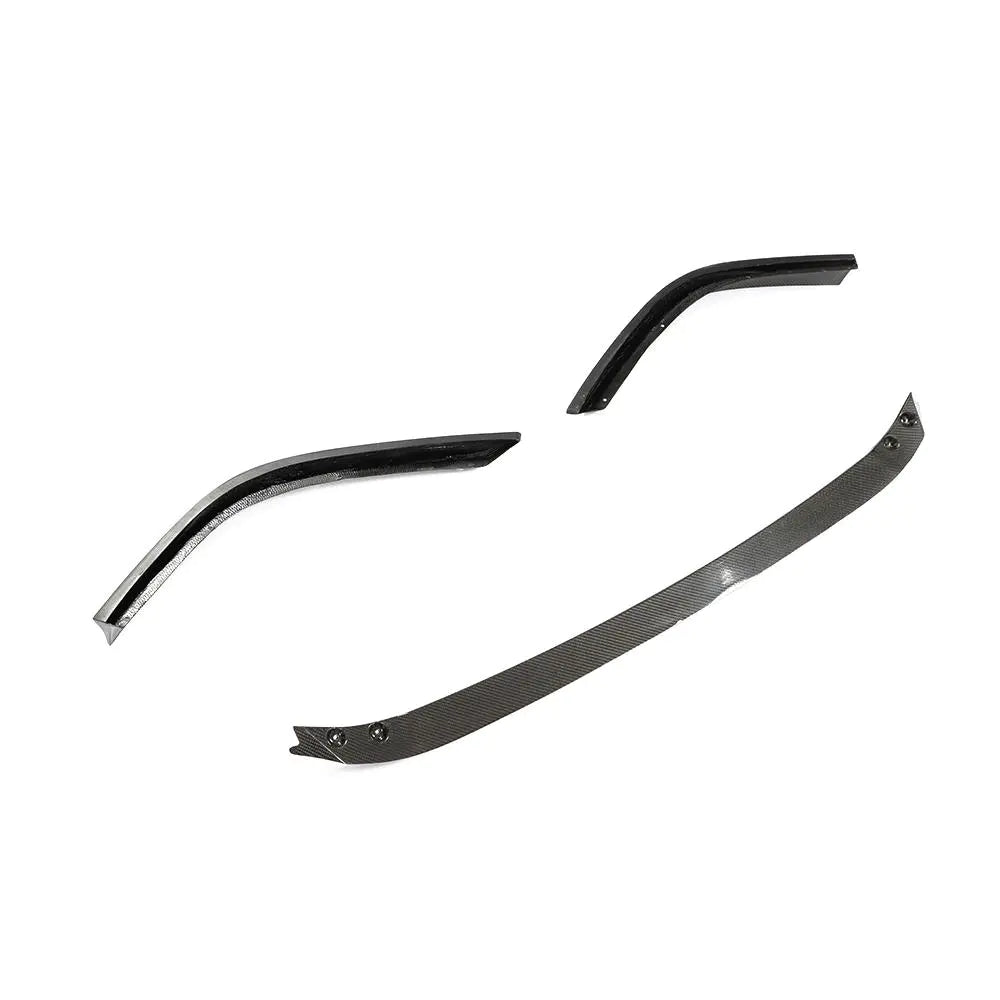 Carbon Fiber Front Bumper Lip Spoiler Splitters FRP For Lexus ES F-Sport 2018 2019