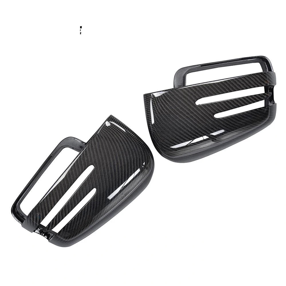 Auto Carbon Fiber Side View Mirror Cover for Mercedes W166 ML350 GL350