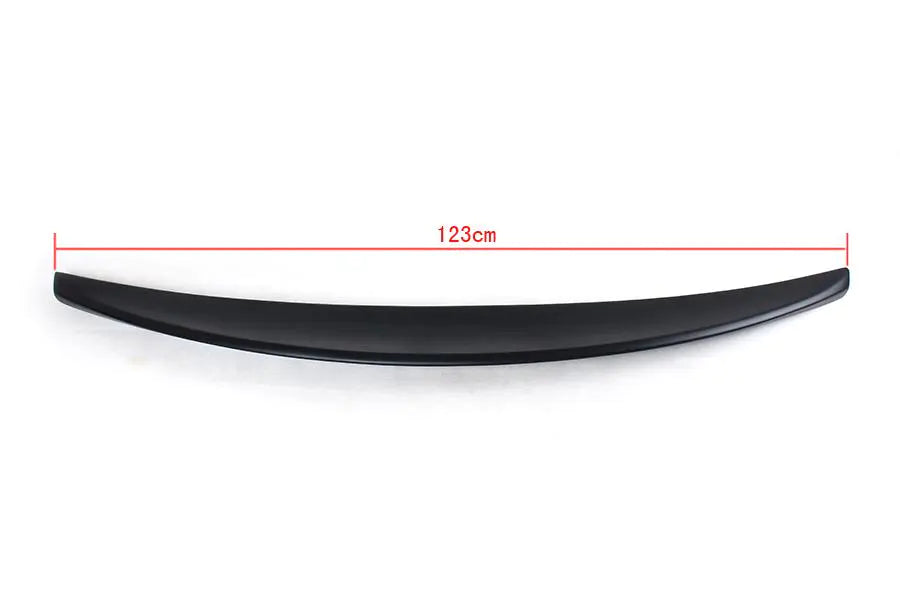 Black Primer FRP Racing Rear Spoiler Lip Wing for Maserati GranTurismo Convertible 2-Door 2012 - 2014