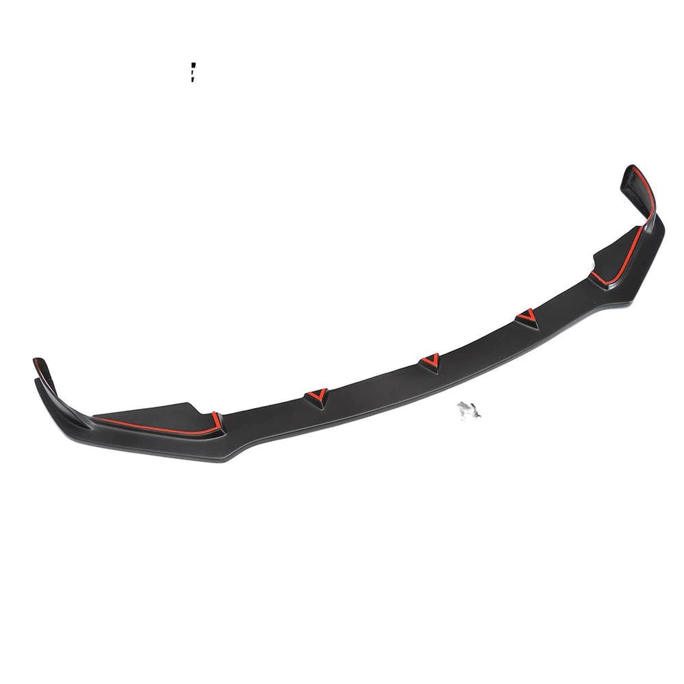 JC-20140829 PU Primer Front Bumper Lip Spoiler Splitters for Infiniti Q50 Sport Sedan 4-Door 2014 - 2017