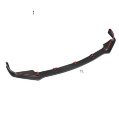 JC-20140829 PU Primer Front Bumper Lip Spoiler Splitters for Infiniti Q50 Sport Sedan 4-Door 2014 - 2017