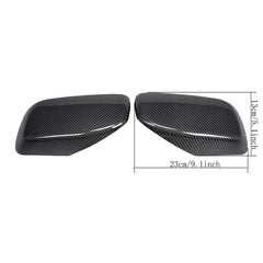 Replacement Styling Carbon Fiber Car Side Rearview Mirror Covers Caps for BMW 5 Series E60 2005 - 2008