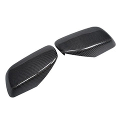 Replacement Styling Carbon Fiber Car Side Rearview Mirror Covers Caps for BMW 5 Series E60 2005 - 2008