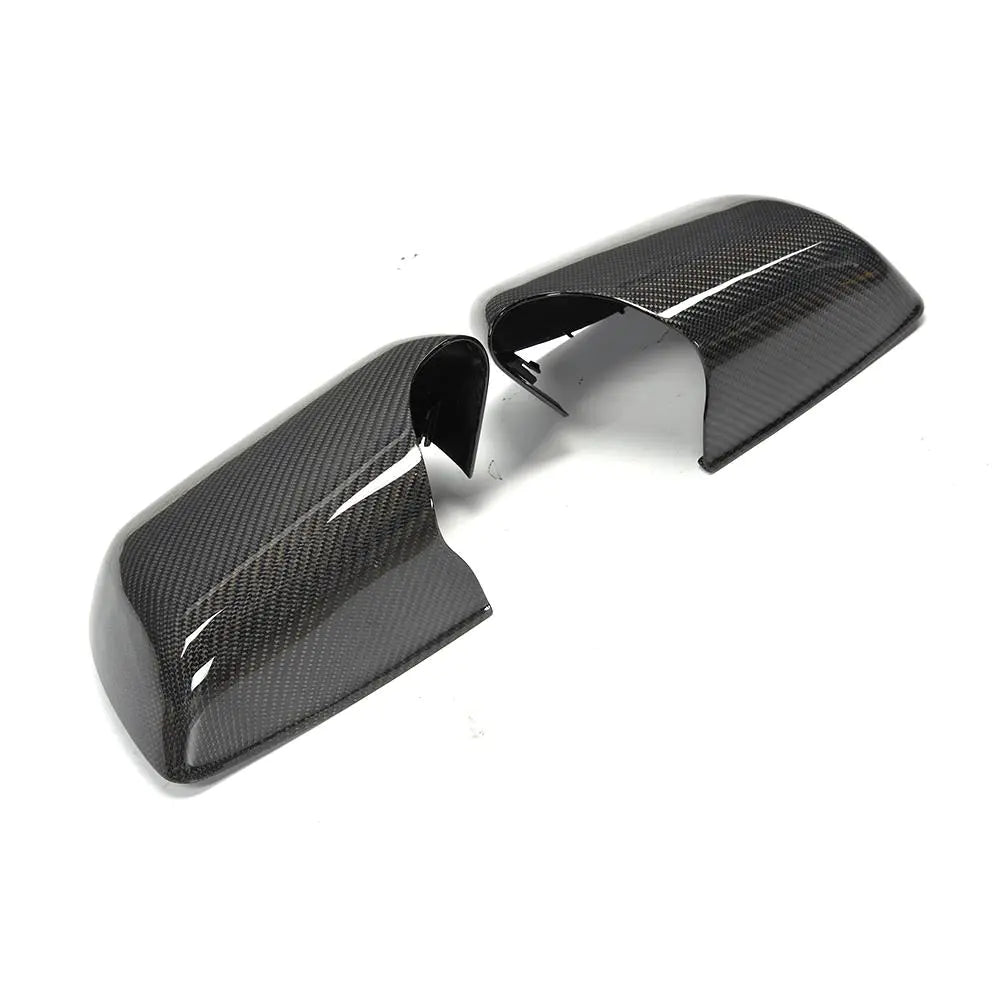 Carbon Fiber Replacement Styling Car Side Rearview Mirror Cover Trim for BMW E53 X5 2000 - 2006