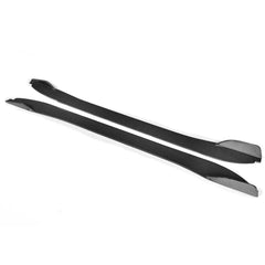 Carbon Fiber Auto Side Skirts Extension Lip Apron for Jaguar F Type Coupe Convertible 2 Door 2015 2016 2017