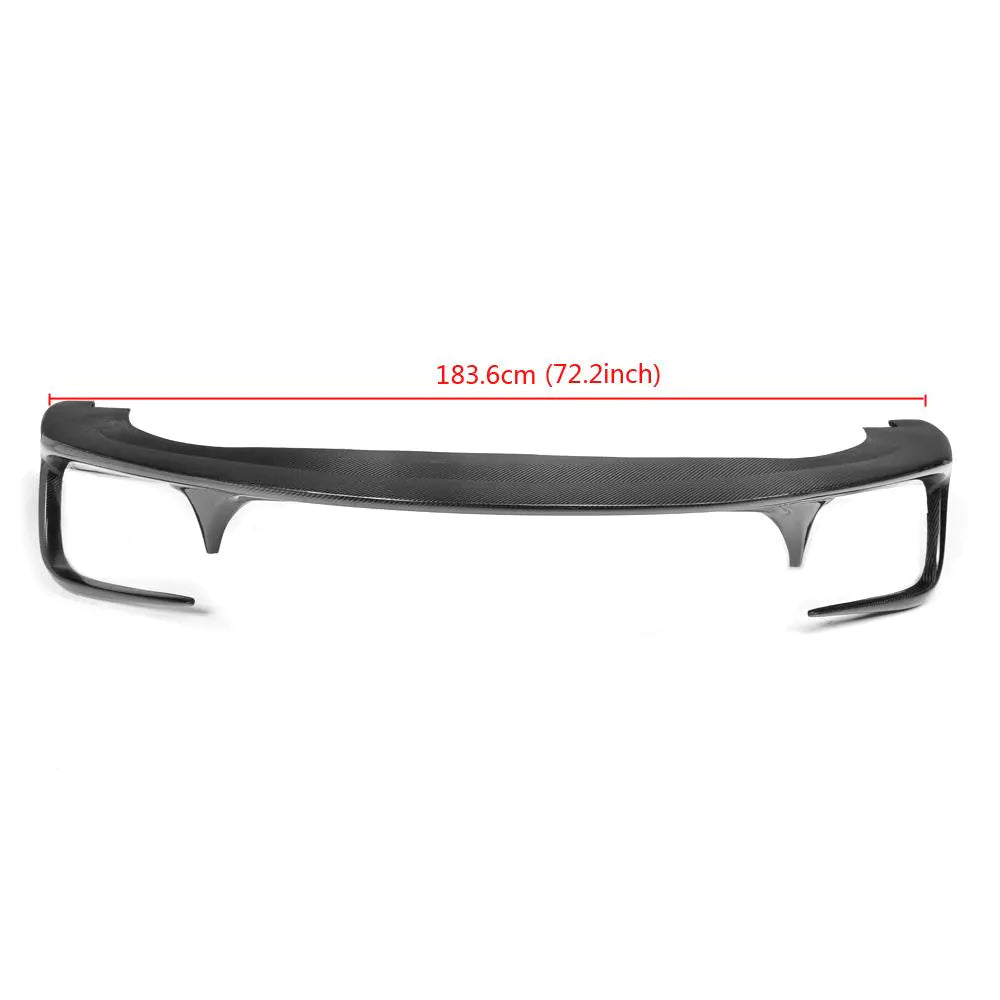 Carbon Fiber Ghibli Front Lip For Maserati Ghibli 4D Sedan 15-16