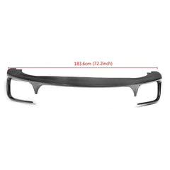 Carbon Fiber Ghibli Front Lip For Maserati Ghibli 4D Sedan 15-16