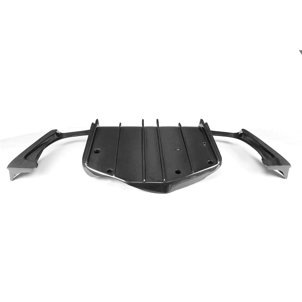 JC-XP1091 Carbon Fiber Rear Diffuser Lip For Maserati Ghibli 4D Sedan 15-16