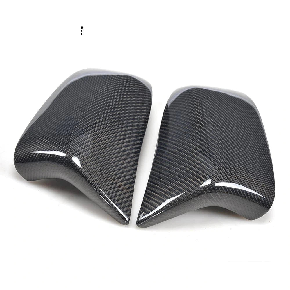 Carbon Fiber Replacement Side Mirror Cover Caps for BMW F15 X5 28i 30d 35i M50i xDrive F16 X6 2014 2015 2016 2017 2018