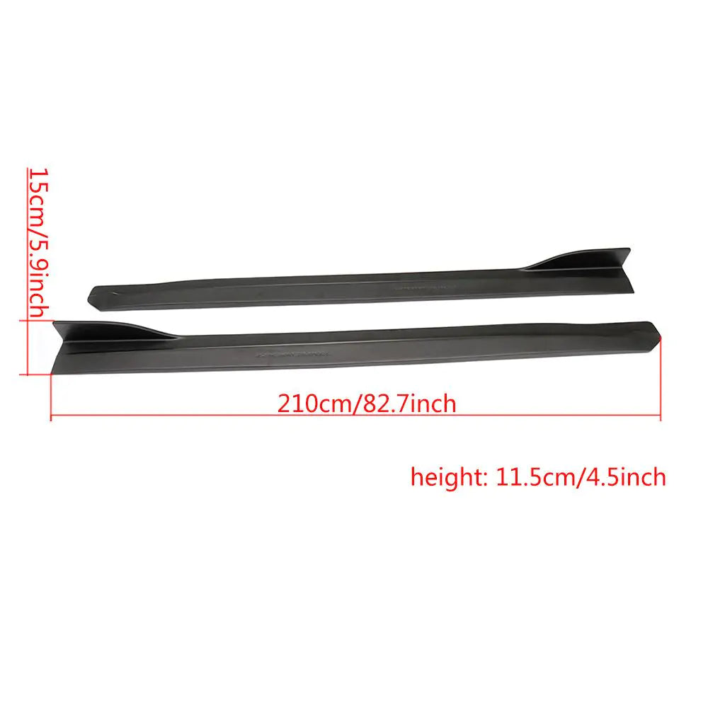 Carbon Fiber Car Side Skirts for Infiniti G37 coupe 07-13