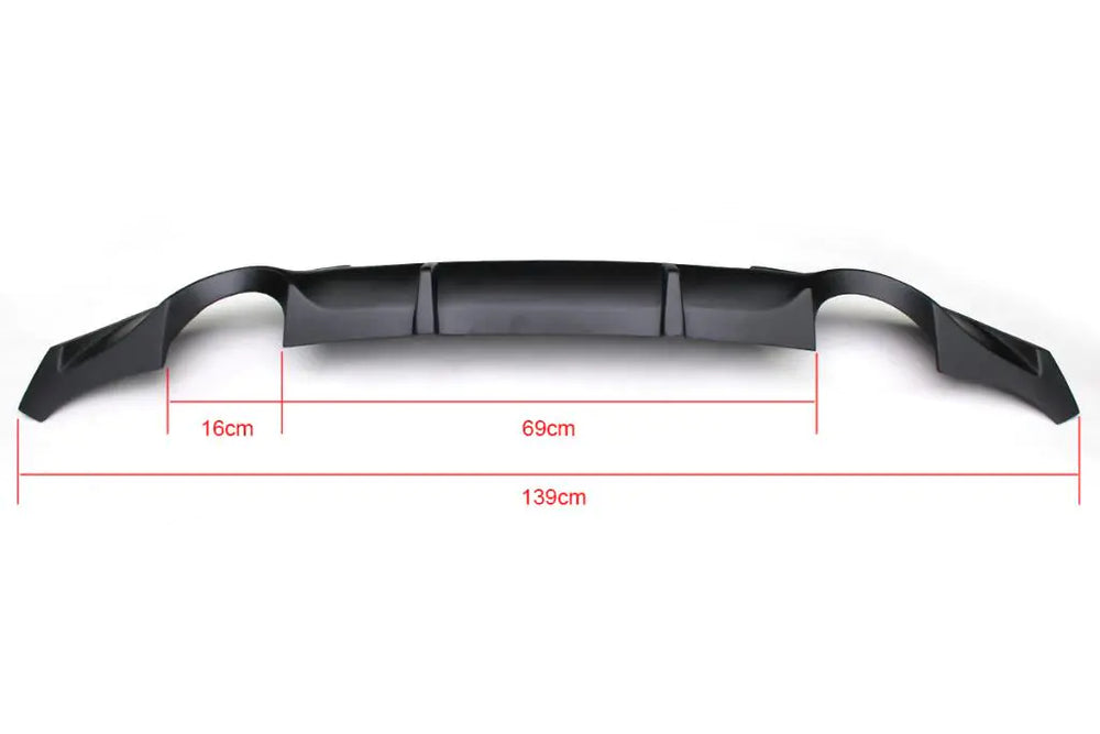 FRP Auto Car Rear Bumper Lip Diffuser for Infiniti G37 BASE COUPE JOURNEY Sedan 2009 - 2013