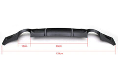 FRP Auto Car Rear Bumper Lip Diffuser for Infiniti G37 BASE COUPE JOURNEY Sedan 2009 - 2013