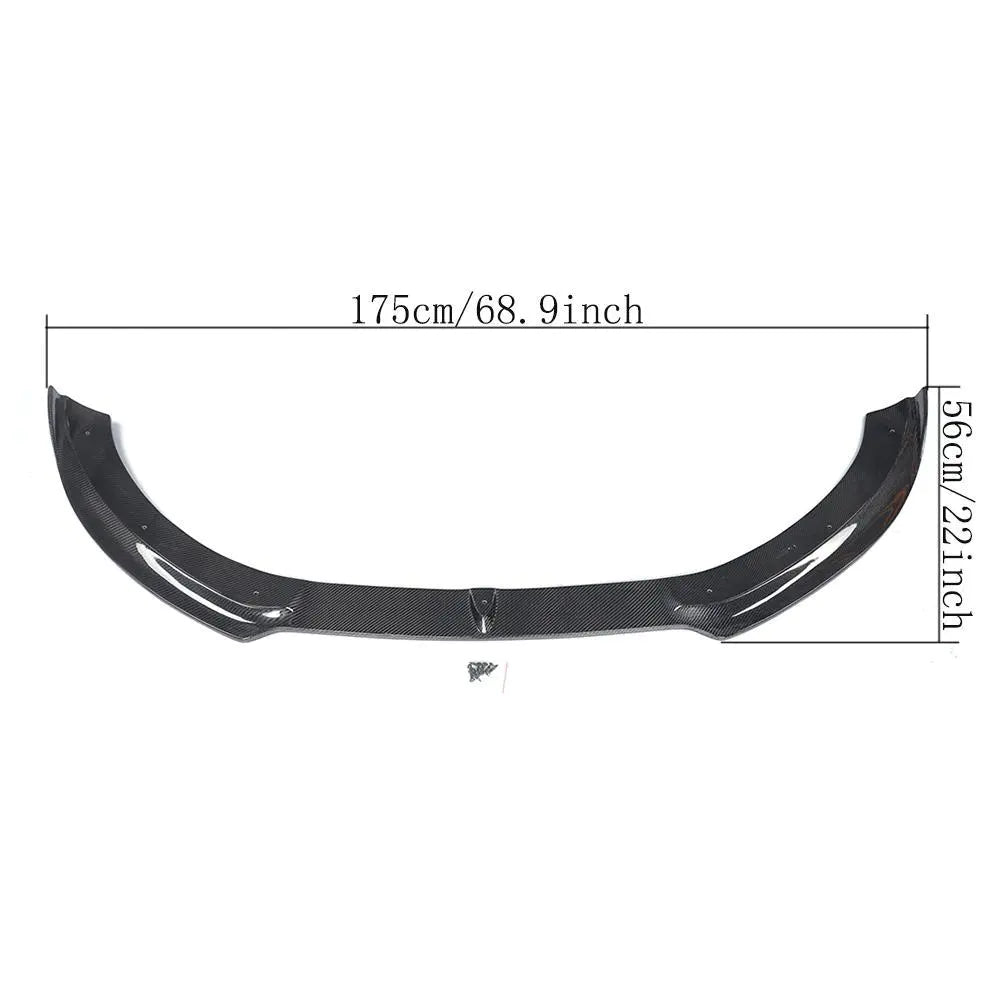 TT 8J Carbon Fiber Front Bumper Lip for Audi TT 8J MK2 08-09