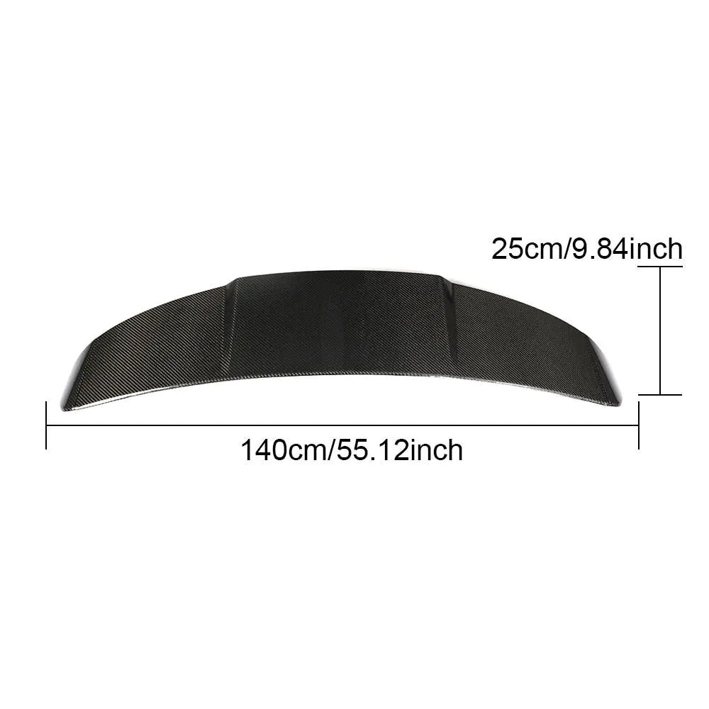 Carbon Fiber A6 Rear Roof Spoiler for Audi A6 C7 5-Door Avant 2016-2018 A Style