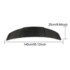 Carbon Fiber A6 Rear Roof Spoiler for Audi A6 C7 5-Door Avant 2016-2018 A Style