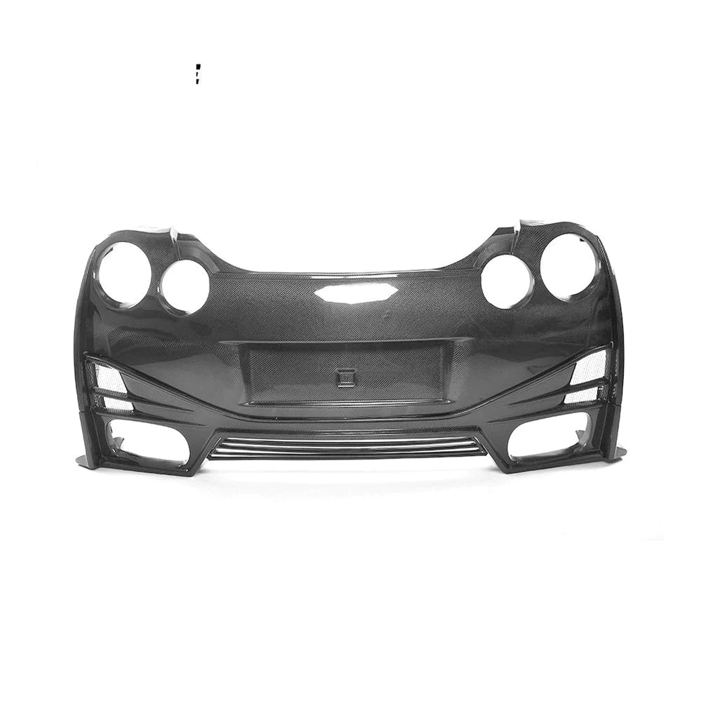 Black FRP Rear Bumper for NISSAN GTR-R35 09-15