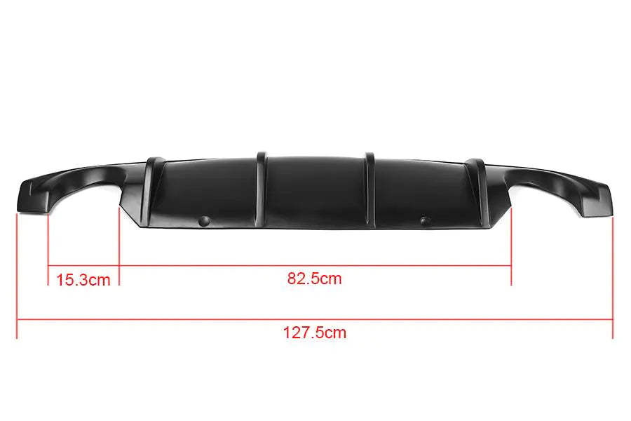PU Material Unpainted Rear Bumper Diffuser for Infiniti Q50
