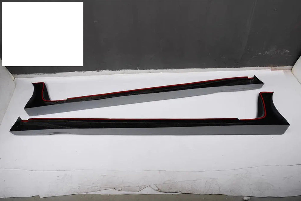 FRP Fiberglass Q50 Side Skirts Body Kit for Infiniti Q50