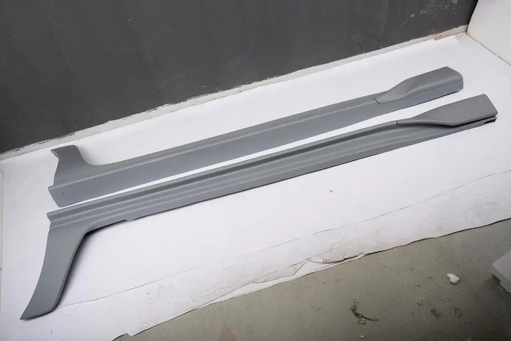 FRP Fiberglass Q50 Side Skirts Body Kit for Infiniti Q50