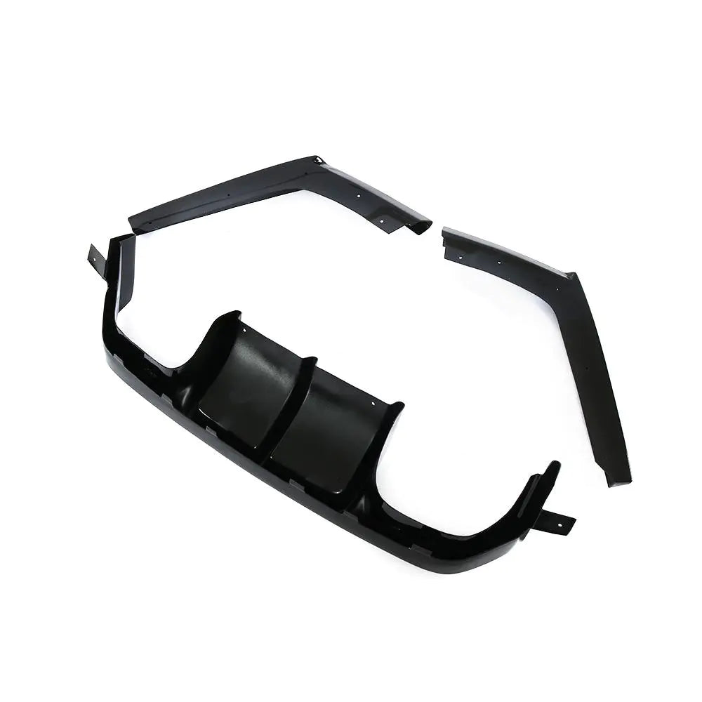ML-XM028-ABS Gloss Black M4 M3 ABS Rear Diffuser for BMW F80 M3 F82 F83 M4 2014-2017