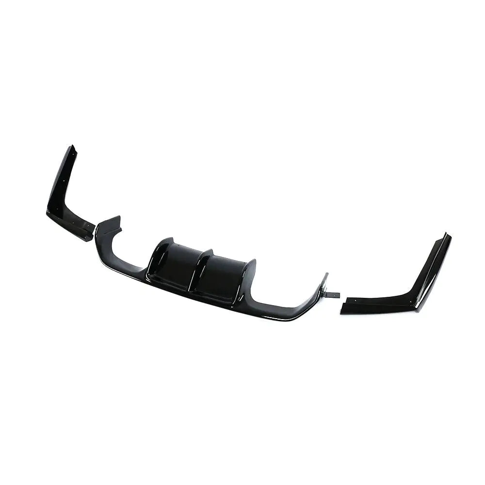 ML-XM028-ABS Gloss Black M4 M3 ABS Rear Diffuser for BMW F80 M3 F82 F83 M4 2014-2017