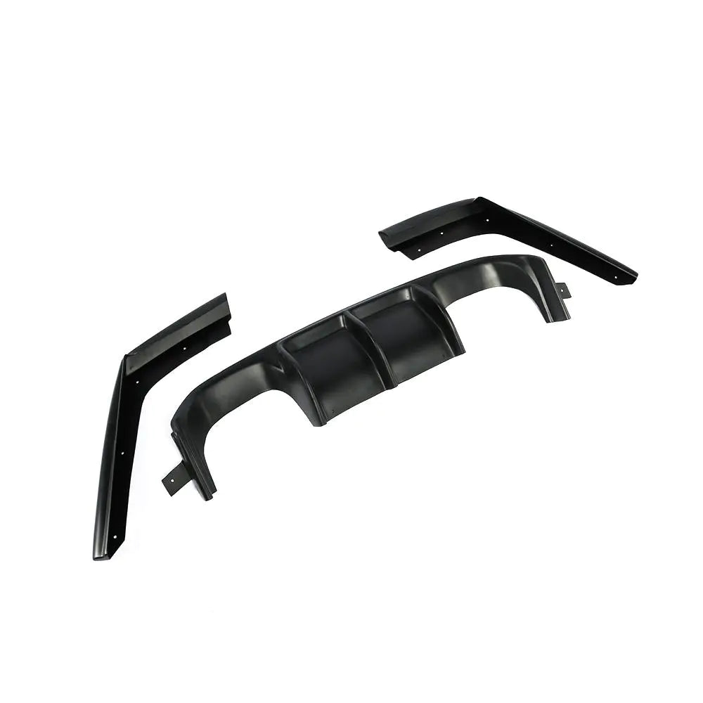 ABS matte black Rear Bumper Lip Spoiler Diffuser for BMW F80 M3 F82 F83 M4 14-19