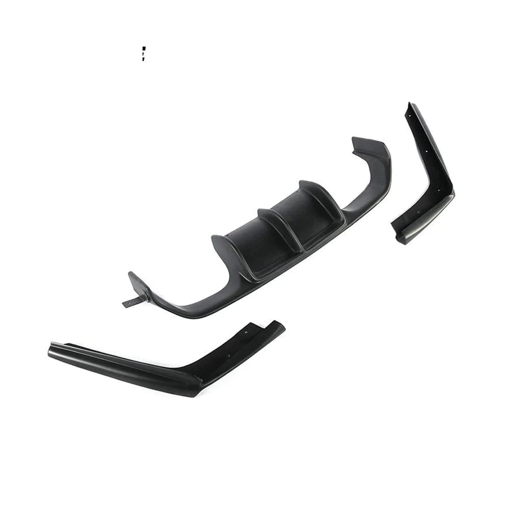 ABS matte black Rear Bumper Lip Spoiler Diffuser for BMW F80 M3 F82 F83 M4 14-19