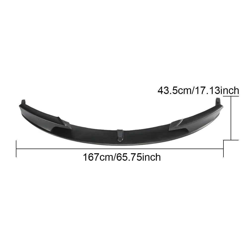 Glossy Black ABS F30 Front Lip Splitters for BMW F31 325i 320i 328i 335i M Sport 12-18