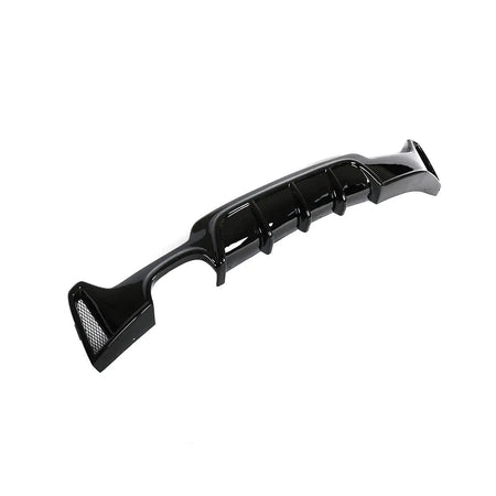 JC-XP825- 4 Rear Diffuser for BMW 4 Series F32 F33 F36 M Sport Edition ABS glossy Black 4-doors Back Lip 2012 +