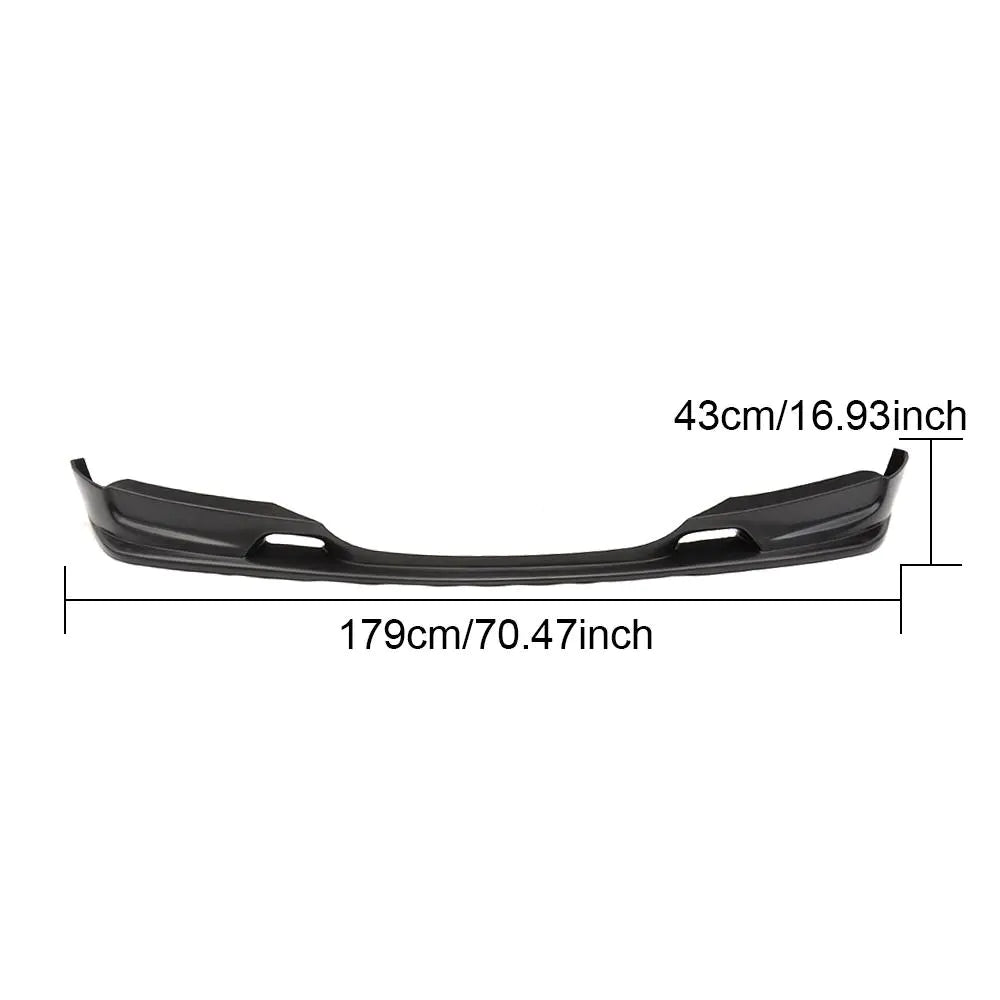 Matte Black PU F30 Front Bumper Lip Spoiler for BMW F31 325i 320i 328i 335i M Sport 12-18