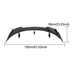 Fiberglass trunk wing spoiler for Chevrolet Camaro 2017