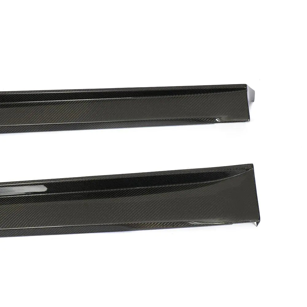 Carbon Fiber Car Side Skirts for Tesla Model X P90 75D P100 2016-2018