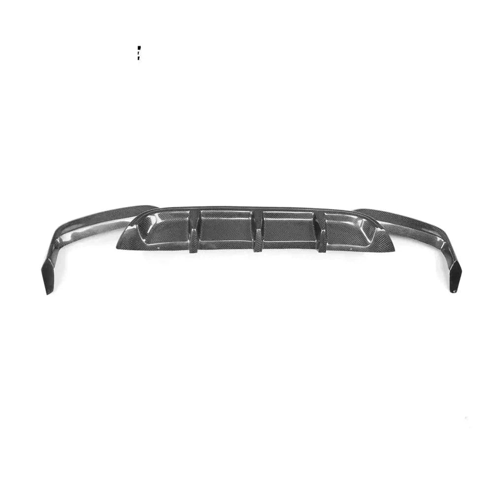 V Style M-Sport Carbon Fiber Rear Bumper Diffuser For BMW 6 Series F06 F12 F13 M-Tech 2012