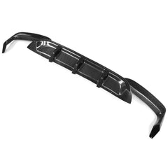 V Style M-Sport Carbon Fiber Rear Bumper Diffuser For BMW 6 Series F06 F12 F13 M-Tech 2012