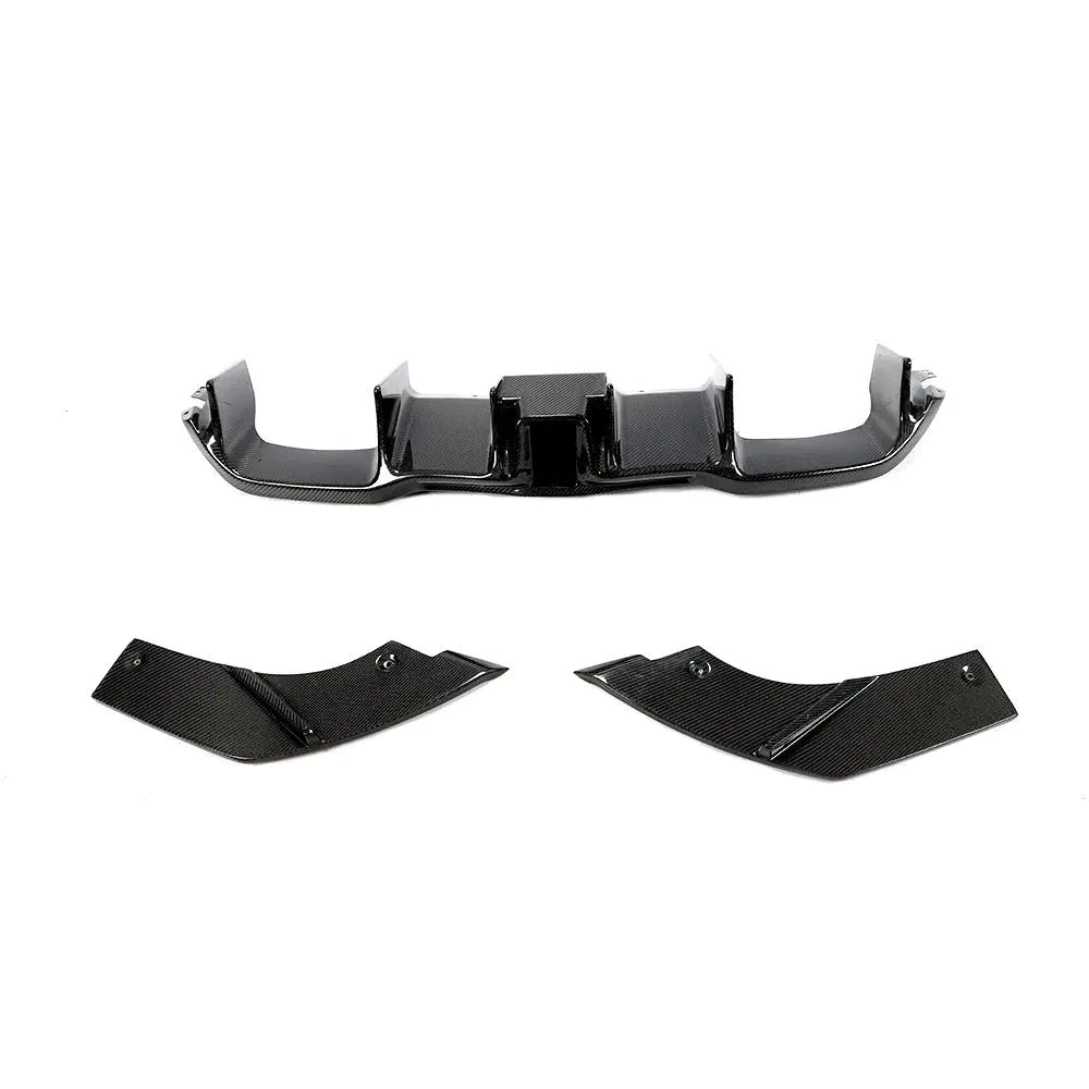 Carbon Fiber Rear Diffuser with LED Light for BMW M2 Coupe 2-Door 2016-2019